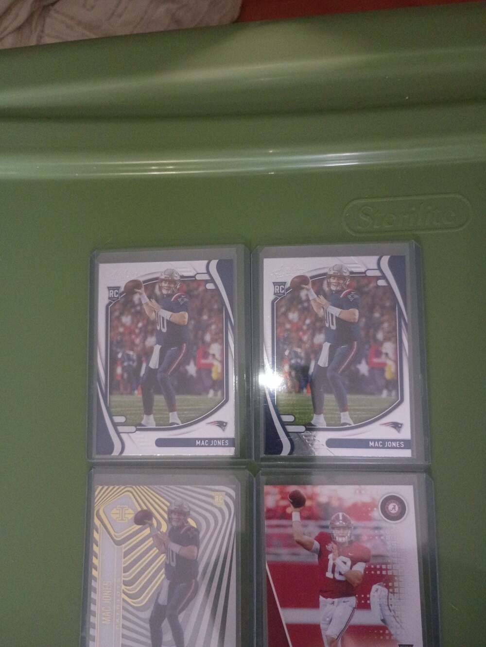 Mac Jones Rookie Card Lot - Panini